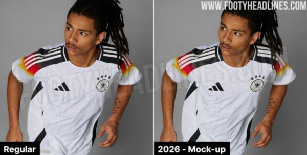 阿迪达斯2026世界杯赛  运动活动    服  设计大变革，三道杠将加宽