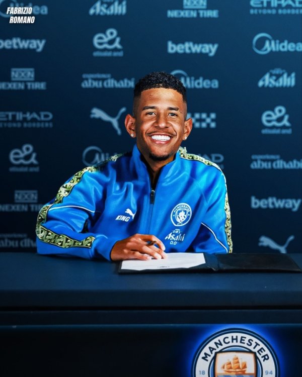 Here we go!罗马诺:曼城将与21岁巴西翼锋萨维尼奥续约至2031年 Here we go!罗马诺:曼城将与21岁巴西翼锋萨维尼奥续约至2031年