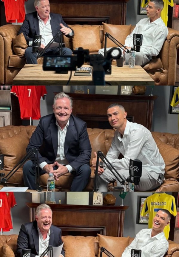 火爆🔥!摩根:C罗专访三天超450万次观看,创年度体育采访记录 火爆🔥!摩根:C罗专访三天超450万次观看,创年度体育采访记录