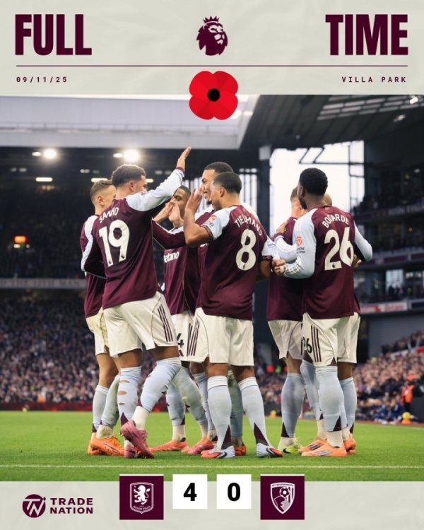 唯一一负0-2利物浦🤨维拉6轮5胜从第18升第6，斩曼城+热刺+樱桃